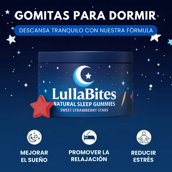 Lullabite - Gomitas naturales para dormir